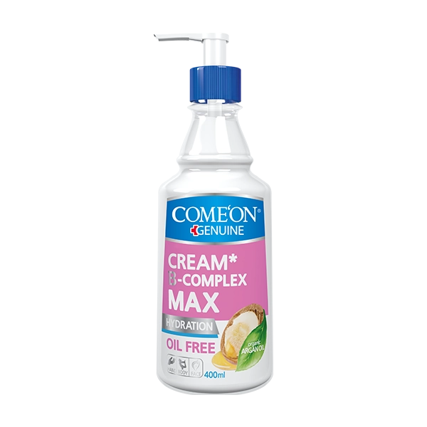 کرم پمپی ب کمپلکس پوست چرب آرگان کامان حجم 215میل