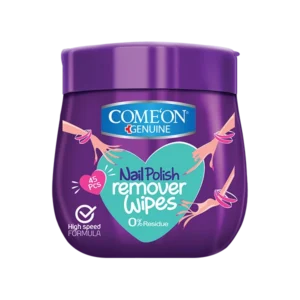 دستمال مرطوب لاک پاک کن قوطی کامان 45عددی