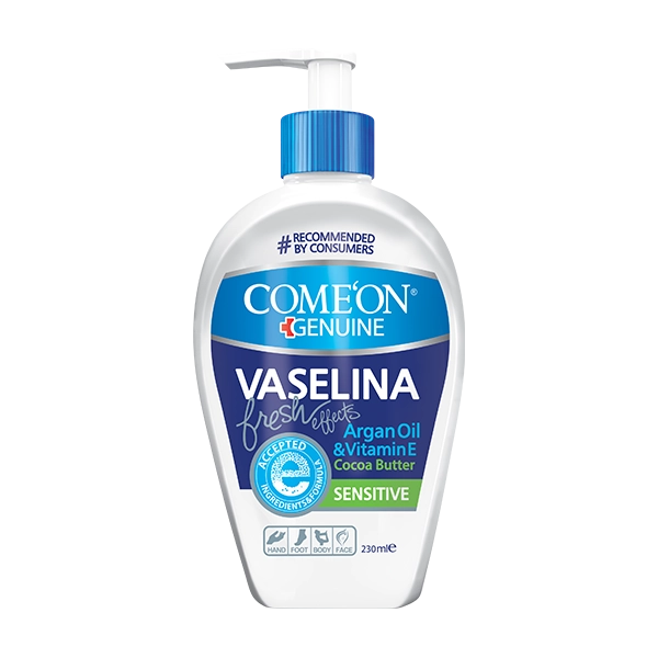 کرم وازلین بهداشتی پمپی کامان حجم 230 میل