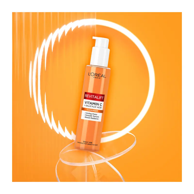 فوم شوینده ویتامین سی لورال مدل Revitalift حجم 150میل - Image 3