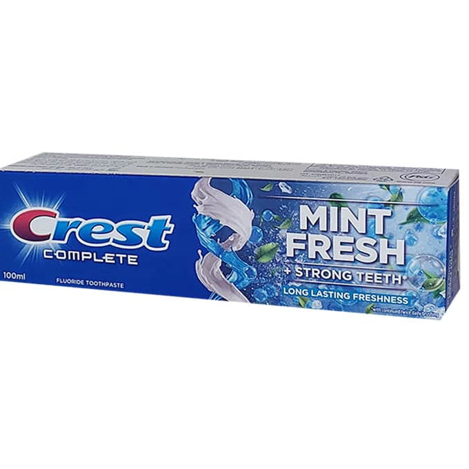 خمیردندان نعنایی کرست مدل Complete حجم 100میل