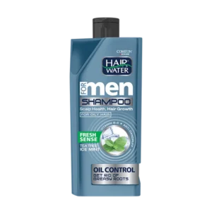 شامپو مردانه ضدشوره و خنککننده مناسب موی چرب کامان حجم 410 میل