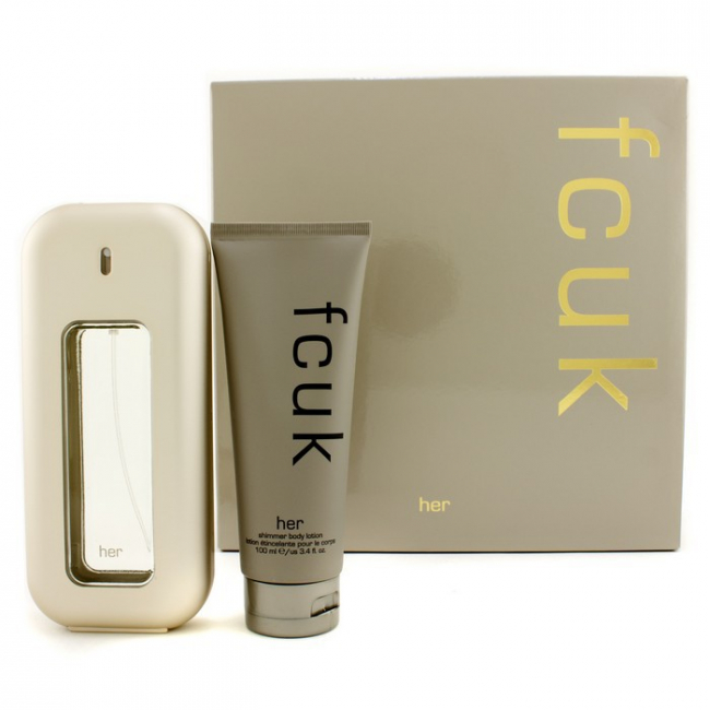 ست ادکلن و لوسیون زنانه fcuk Her