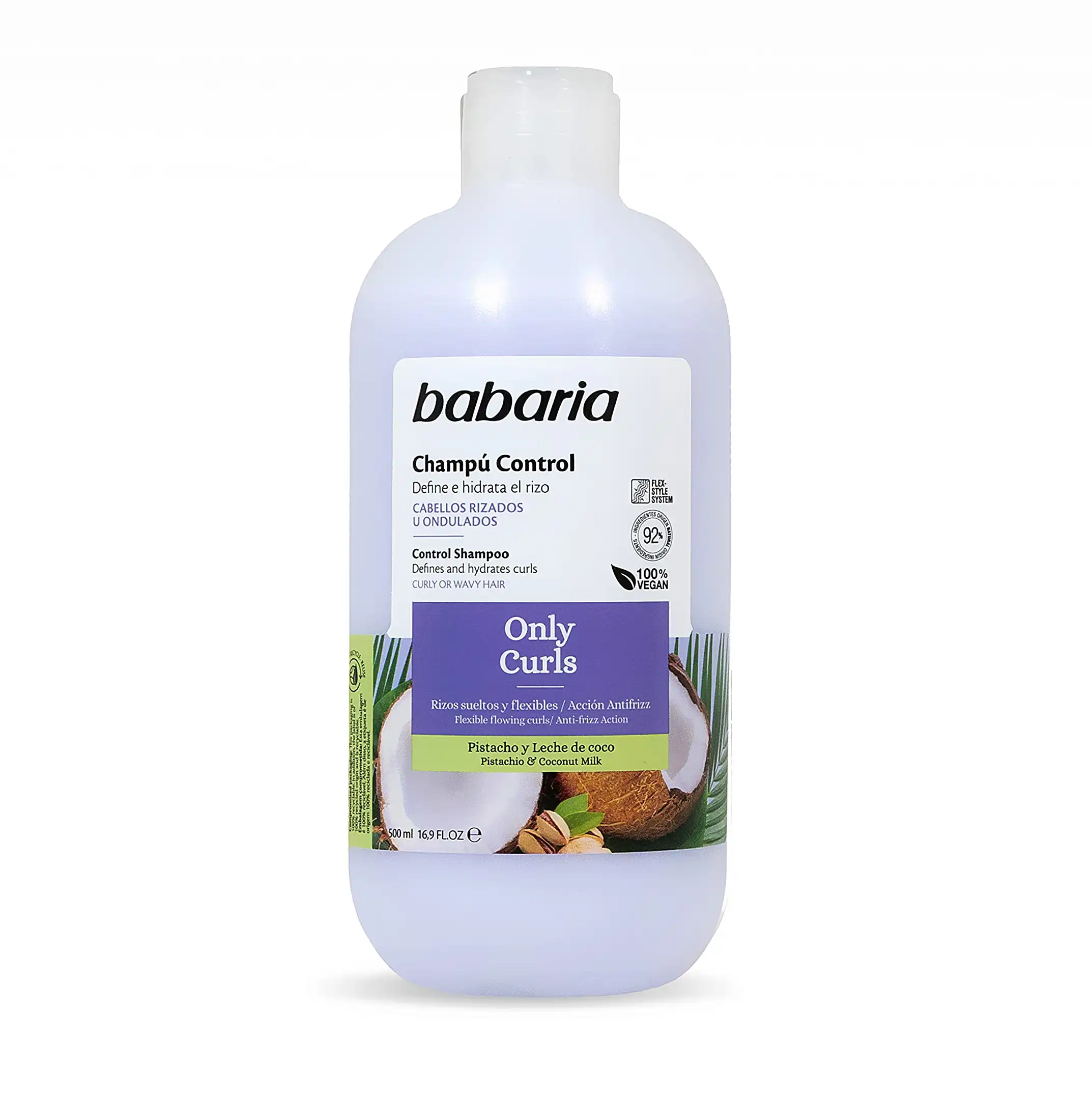 شامپو موهای فر باباریا Waves Curls حجم 500میل