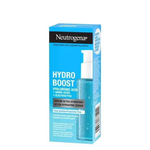 سرم اولترا هیدراتینگ نوتروژینا مدل HydroBoost حجم 30میل - Image 3