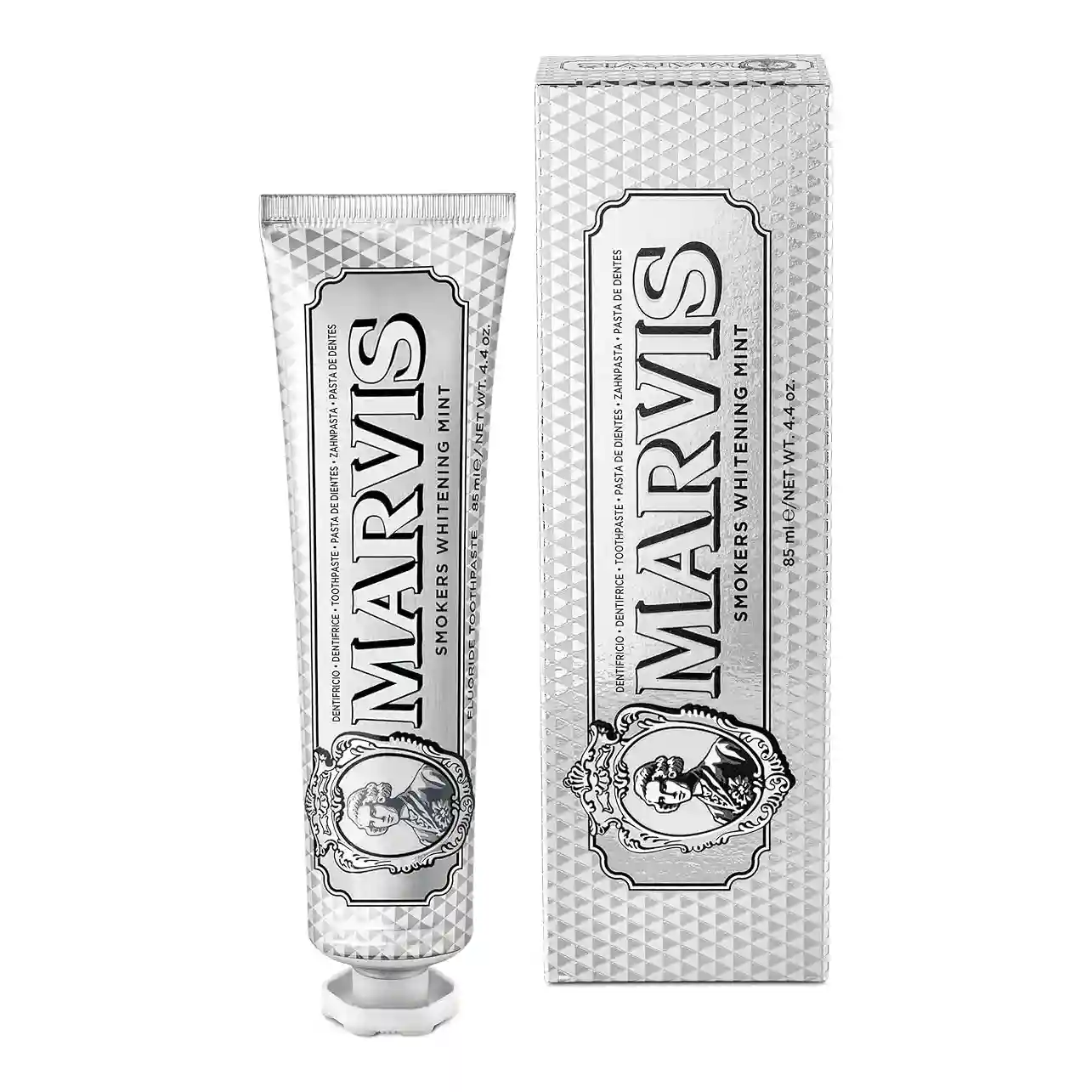 خمیردندان سفیدکننده قوی مارویس مدل Smokers Whitening Mint حجم 85میل