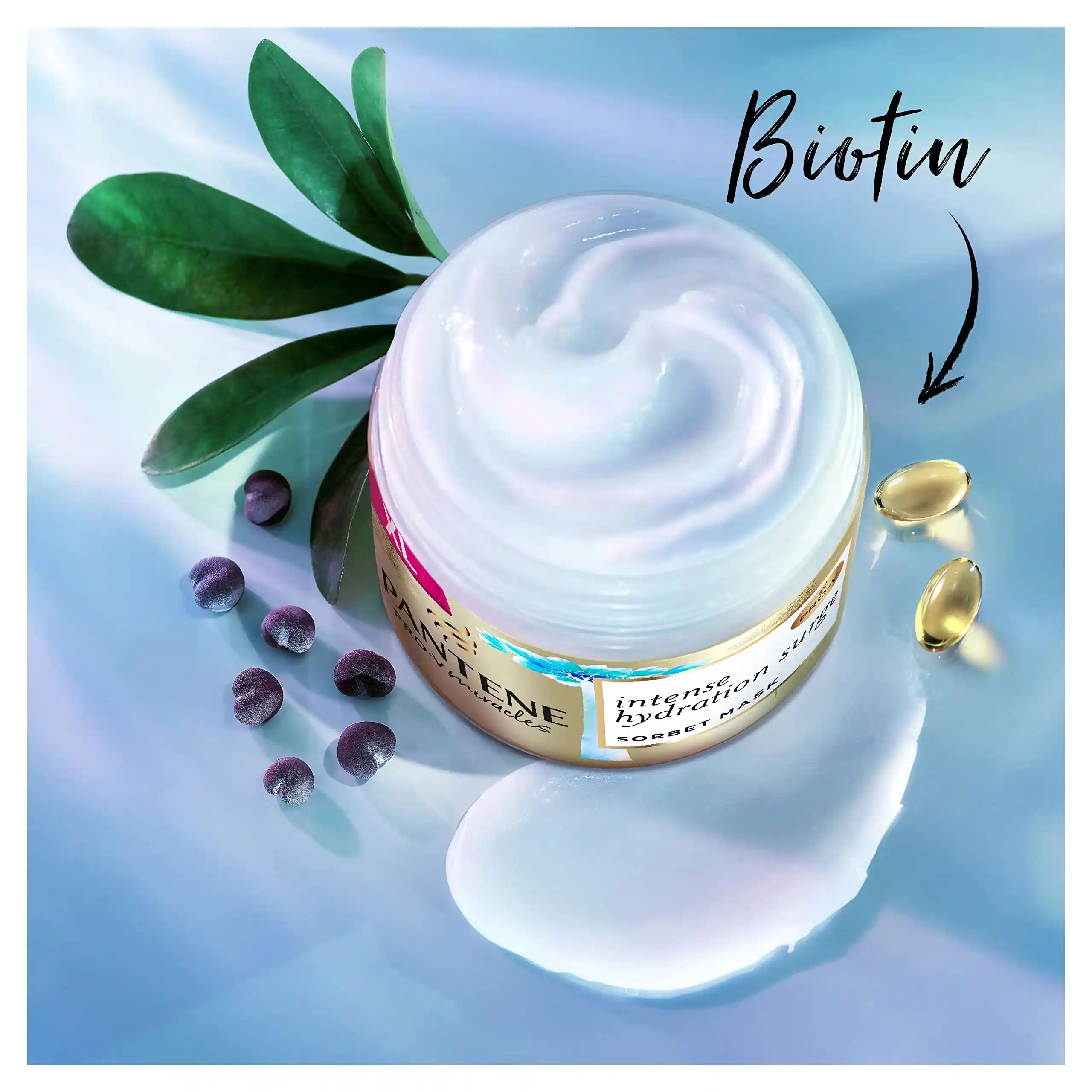 ماسک مو آبرسان عمیق پنتن مدل Intensive Feuchtigkeit حجم 300میل - Image 2