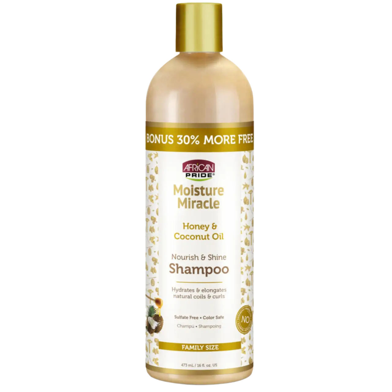 شامپو عسل آبرسان افریکن پراید Moisture Miracle