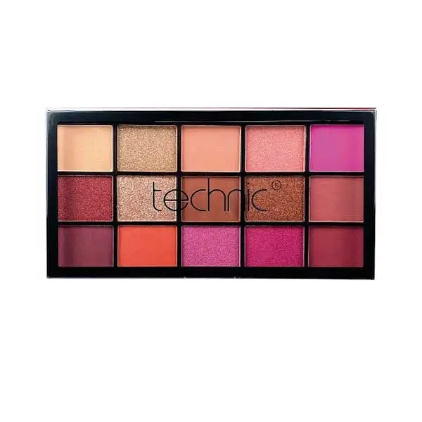 پالت سايه چشم تكنيك مدل HOT LOVE (15 رنگ)