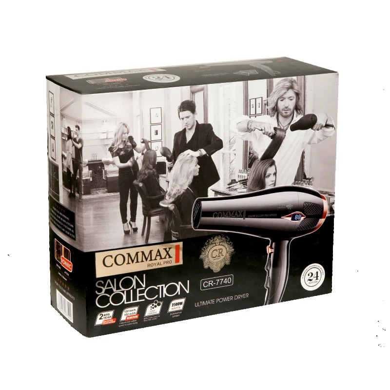سشوار فوق حرفه ای 2500 وات کوماکس رویال پرو مدل CR-7740 - Image 2