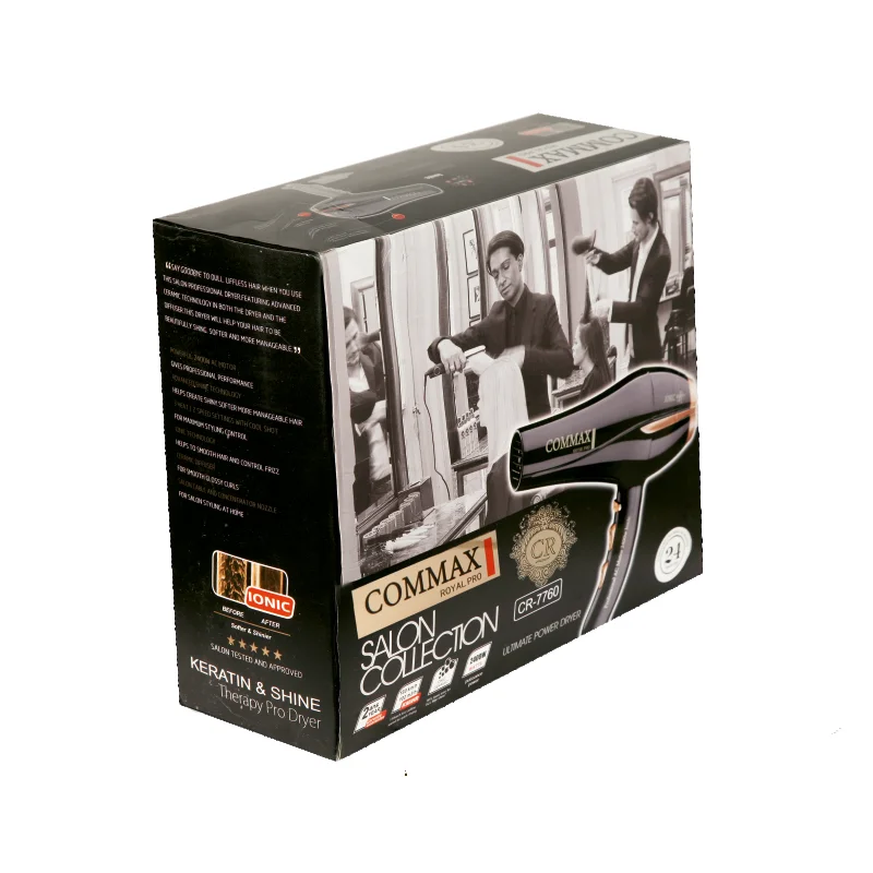 سشوار فوق حرفه ای 2400 وات کوماکس رویال پرو مدل CR-7760 - Image 2