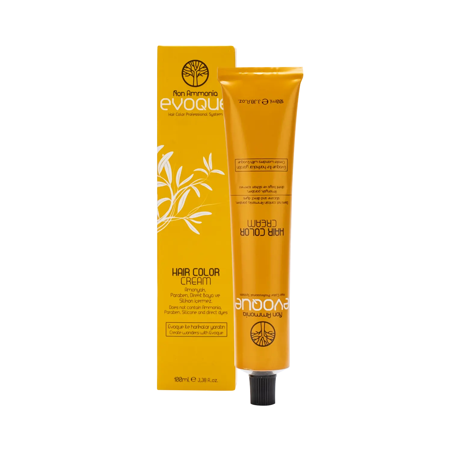 رنگ مو بدون آمونیاک ایووک مدل non-Ammonia حجم 100میل