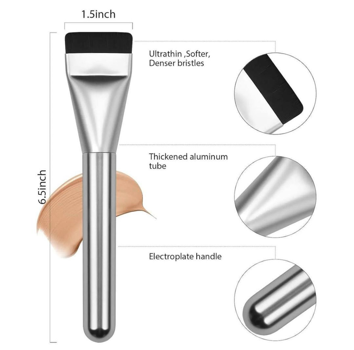 براش جادویی کرمپودر Foundation Brush - Image 3
