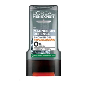 شامپو بدن مردانه لورال مدل Magnesium Defence Hypoallergenic حجم 300 میل