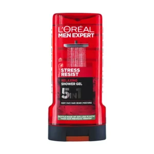 شامپو بدن مردانه لورال مدل Stress Resist 5 in 1 حجم 300 میل