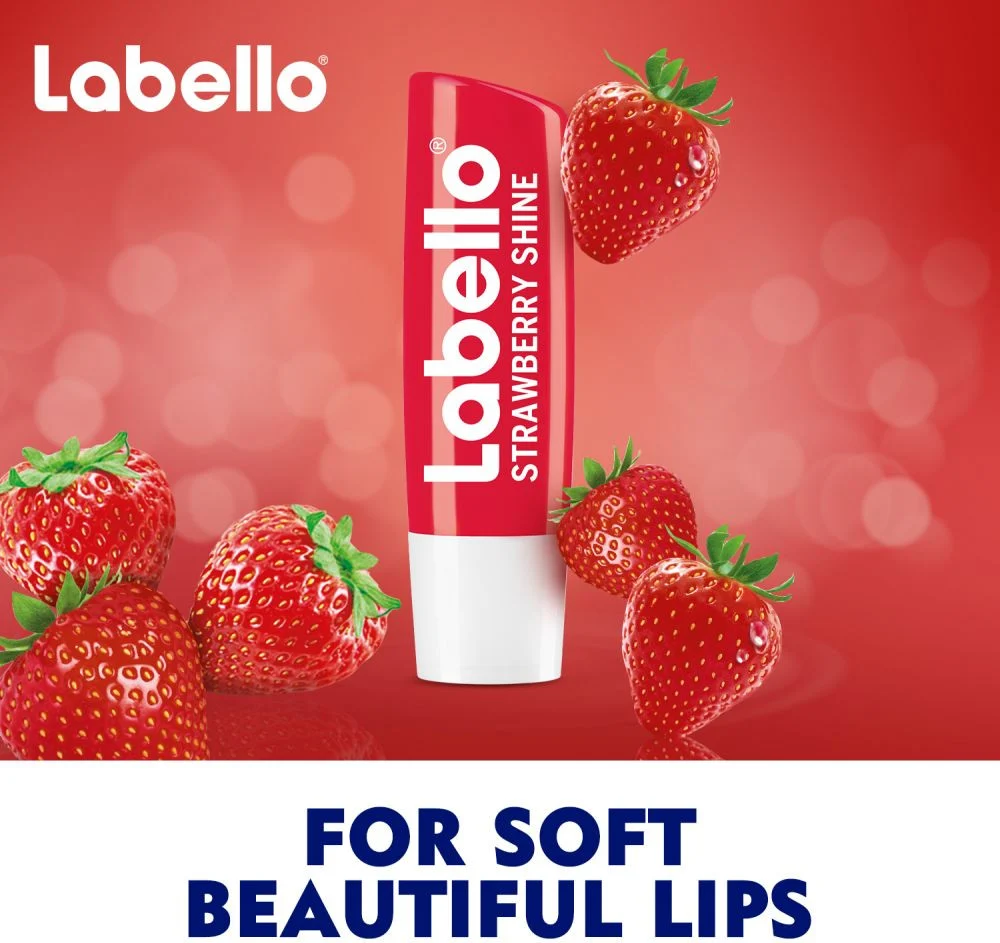 بالم لب مرطوبکننده لابلو توت فرنگی وزن 4.8گرم - Image 2