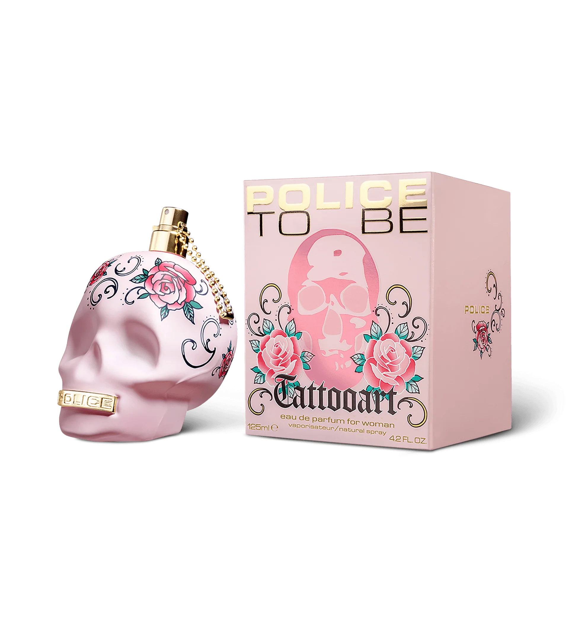 عطر زنانه پلیس مدل TO BE TATTOO ART حجم 125 میل - Image 2