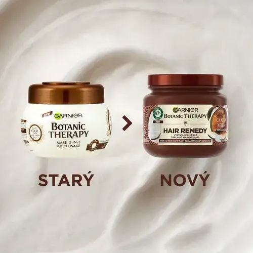 ماسک مو مخصوص موی بسیار خشک گارنیر مدل CoConut Milk حجم 340میل - Image 2