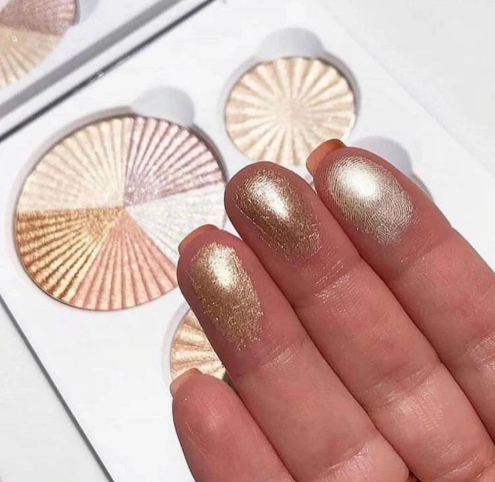 پالت هایلایتر صورت و بدن اوفرا مدل Glow Up - Image 4