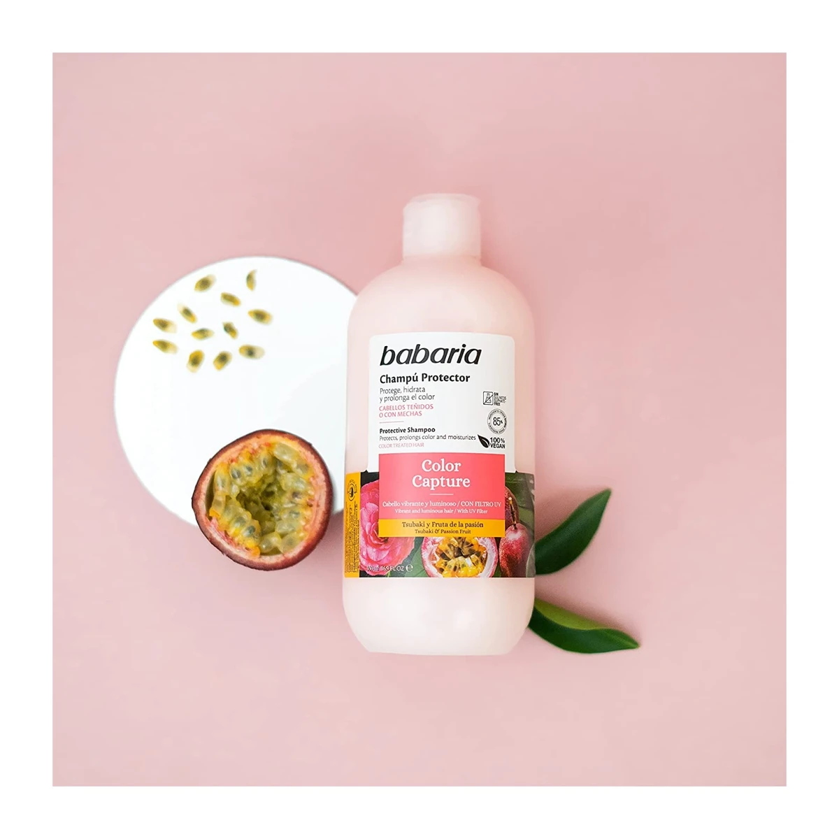 شامپو موهای رنگ شده باباریا Color Capture حجم 500میل - Image 3