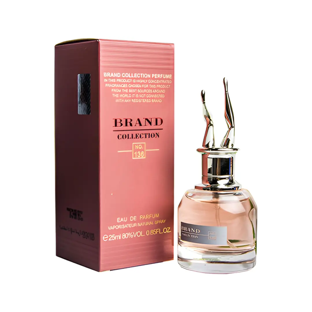 عطر ادکلن زنانه ژان پل گوتیه اسکندل نیچ برند کالکشن (Brand Collection Jean Paul Gaultier Scandal) حجم 25 میل (no.136) - Image 2