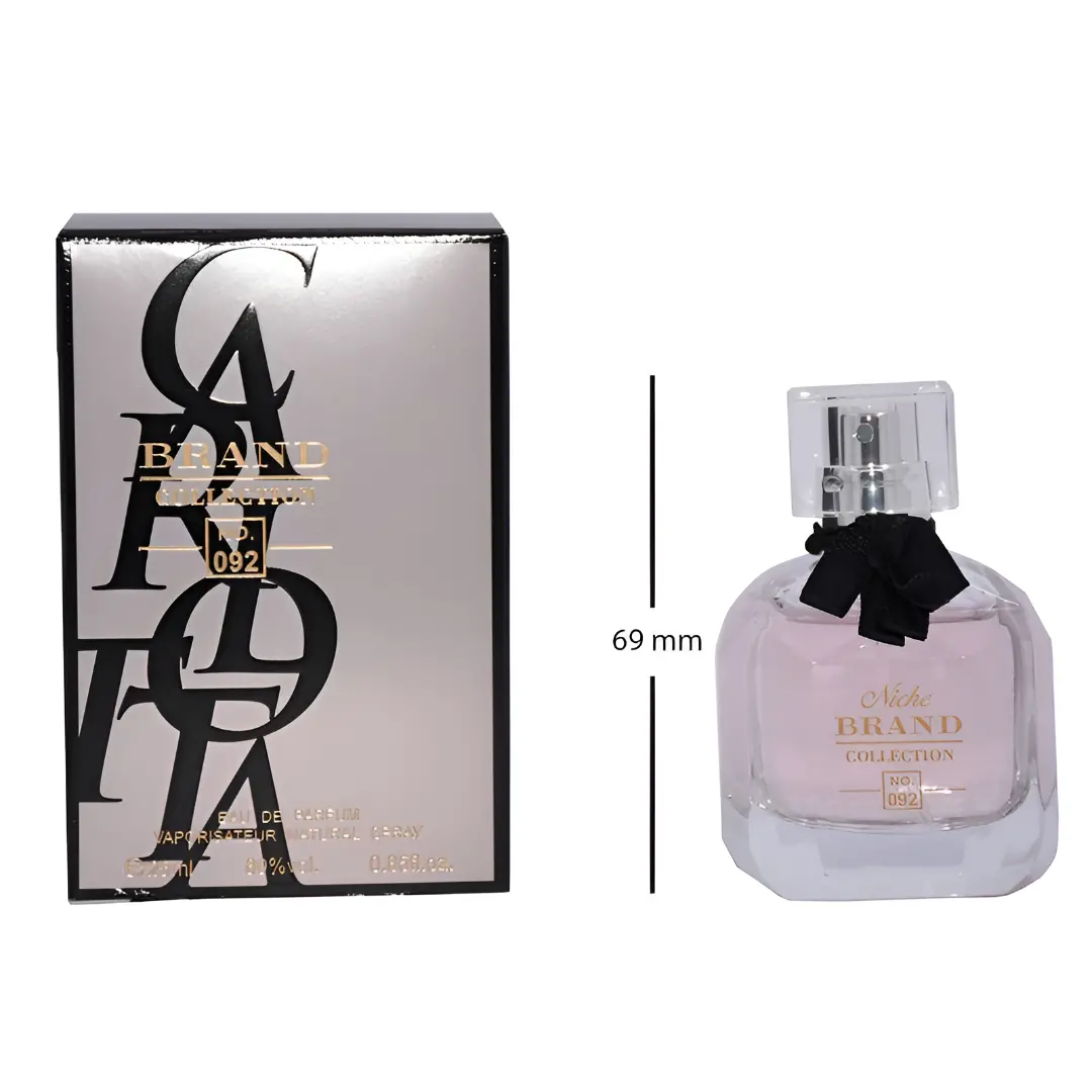 عطر ادکلن زنانه ایو سن لوران مون پاریس نیچ برند کالکشن (Brand Collection Yves Saint Laurent Mon Paris) حجم 25 میل (no.092)