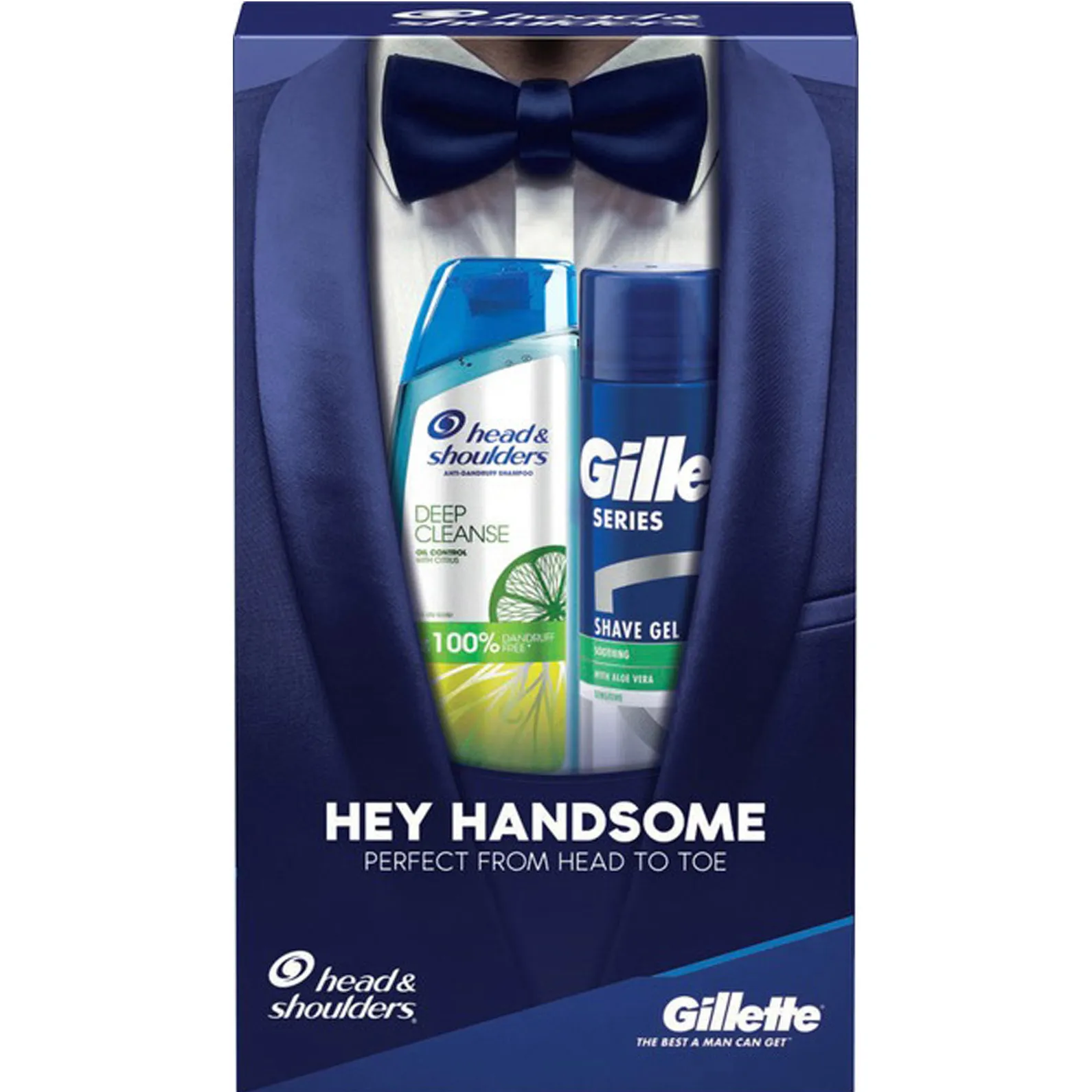 ست شامپو هد اند شولدرز و ژل اصلاح ژیلت