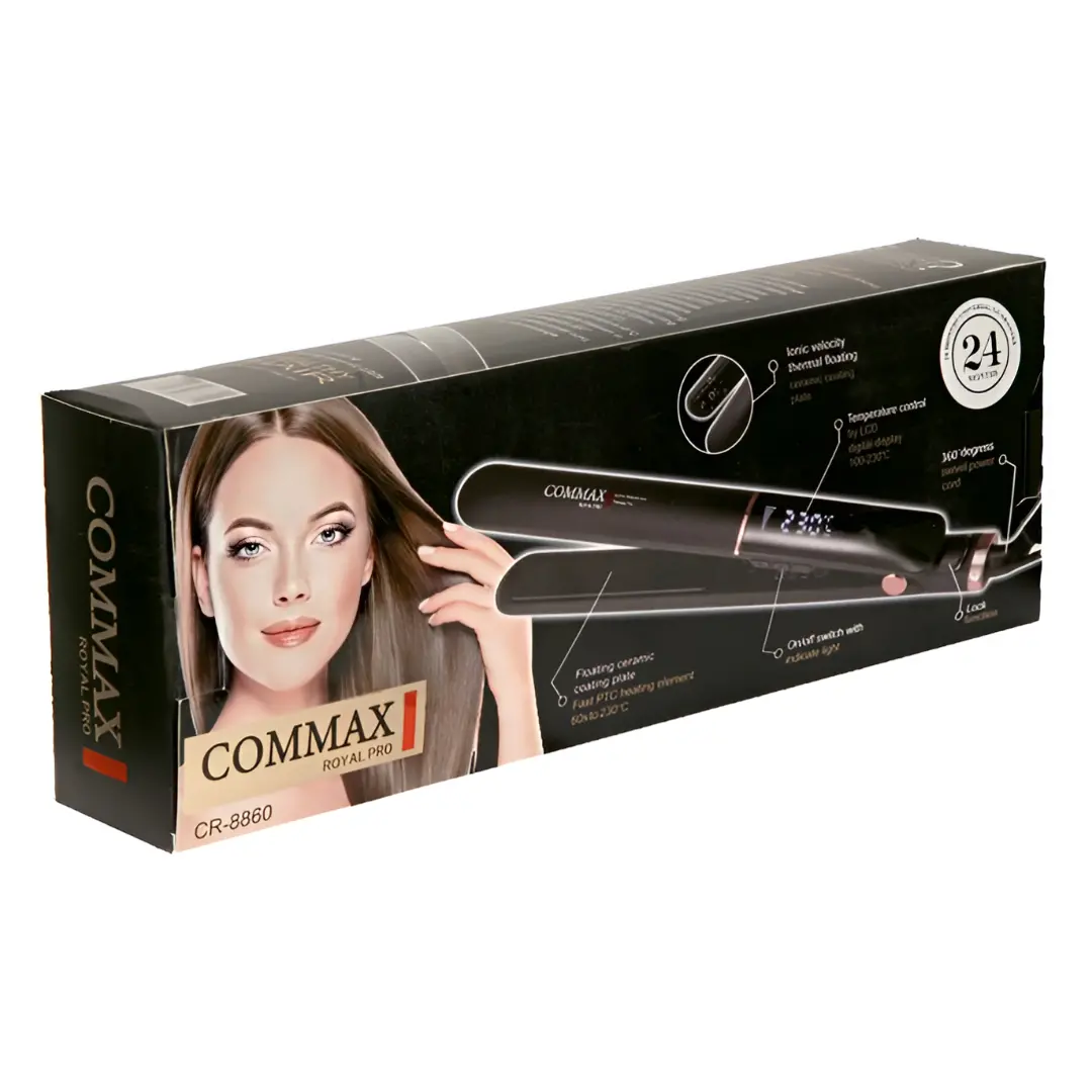 اتو موی فوق حرفه ای کوماکس رویال پرو مدل CR-8860 - Image 2