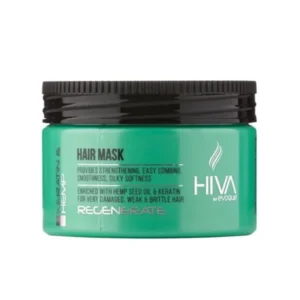 ماسك مو هيوا مدل HEMP & KERATIN موهاي بسيار آسيب ديده ضعيف و شكننده ٢۵٠ ميل