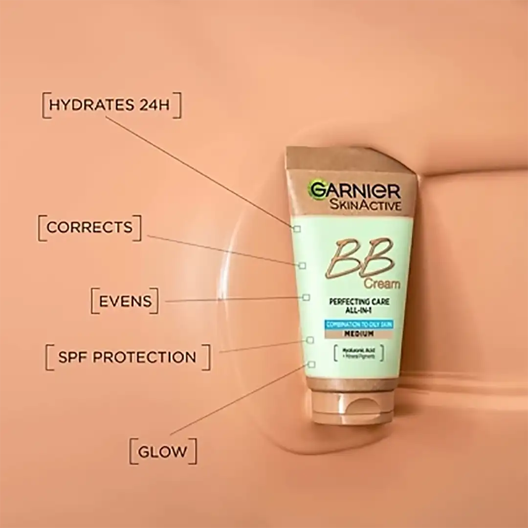 بیبی کرم گارنیر مخصوص پوست مختلط و چرب دارای spf25 - Image 2