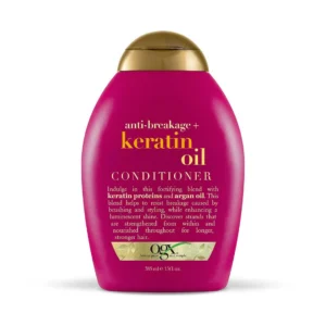 نرم کننده مو او جی ایکس مدل Keratin Oil حجم 385 میل