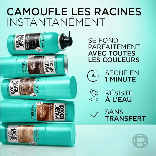 اسپری رنگ ریشهی مو لورال Magic Retouch حجم 75میل - Image 5