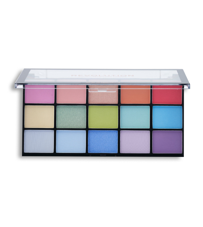 پالت سایه چشم رولوشن 15 رنگ مدل Sugar Pie