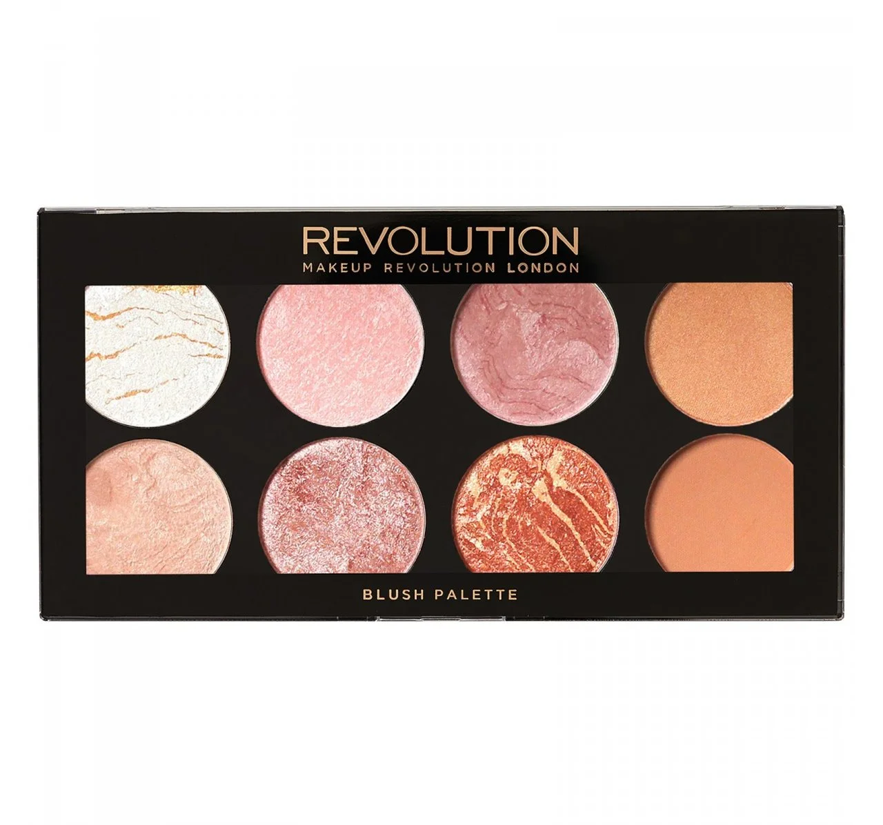 پالت رژگونه 8 رنگ رولوشن مدل Golden suger