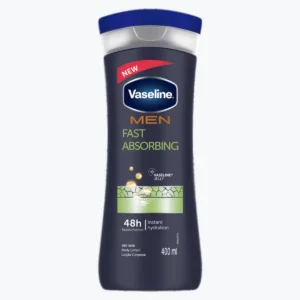 لوسیون بدن مردانه وازلین مدل Fast Absorbing حجم 400 میل