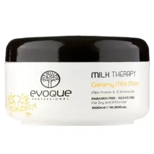 ماسك مو مخصوص موهای خشک و شکننده ايووك مدل THERAPY MILK حجم ۵٠٠ ميل