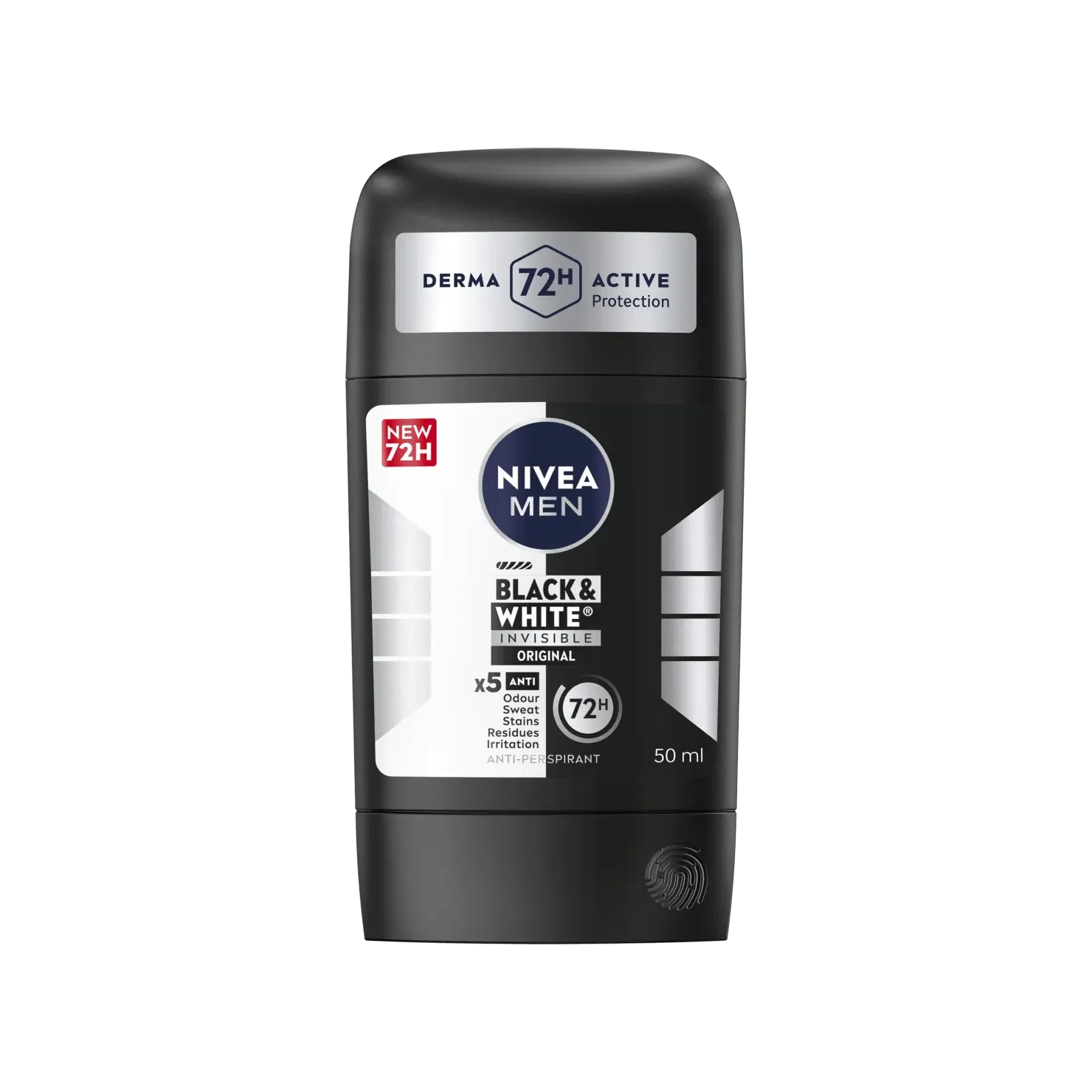 استیک صابونی مردانه نیوا مدل black & white Orginal