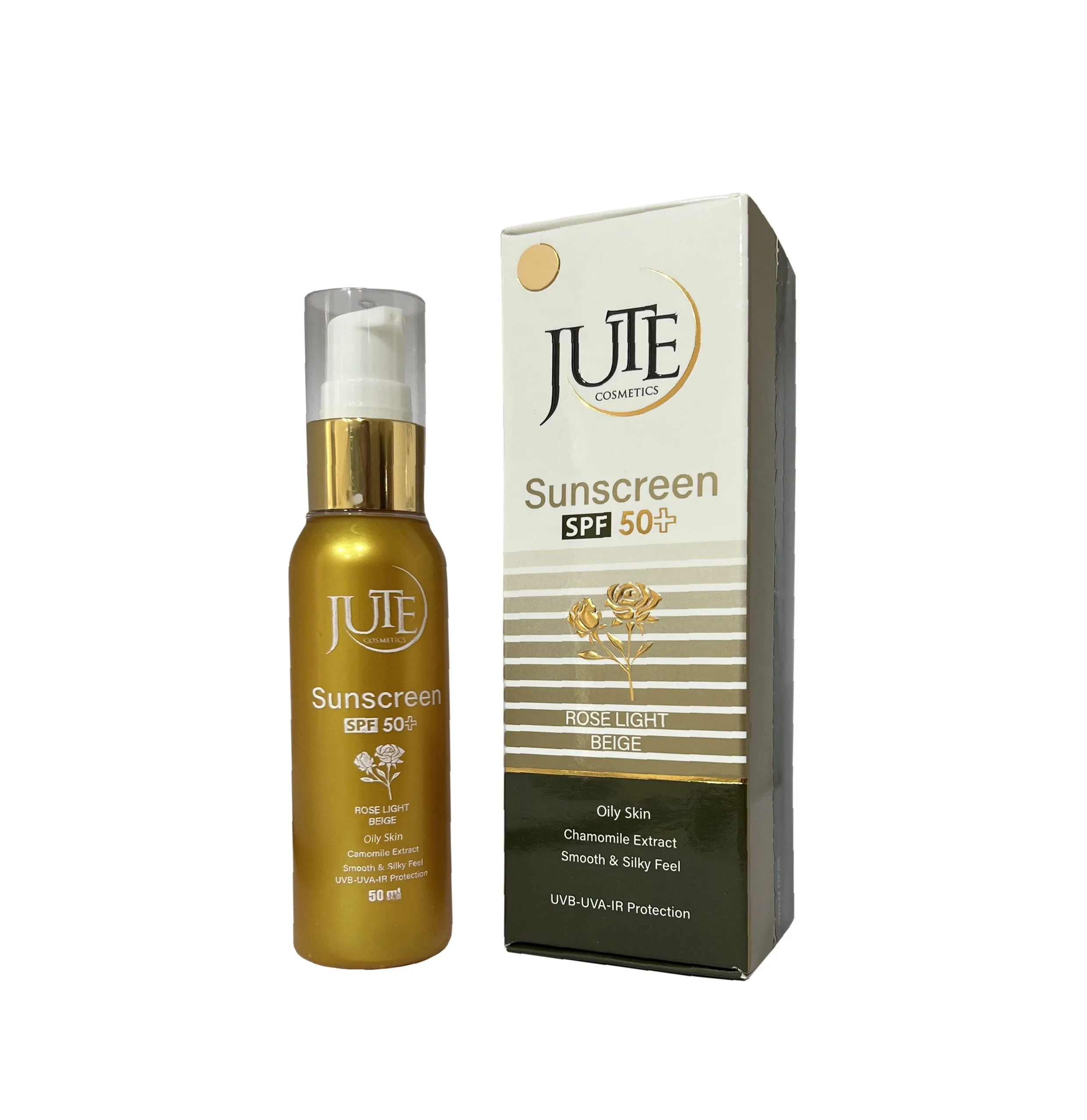 ضدآفتاب پمپی پوست چرب رنگ رزلایت ژوت حجم 50میل - Image 3