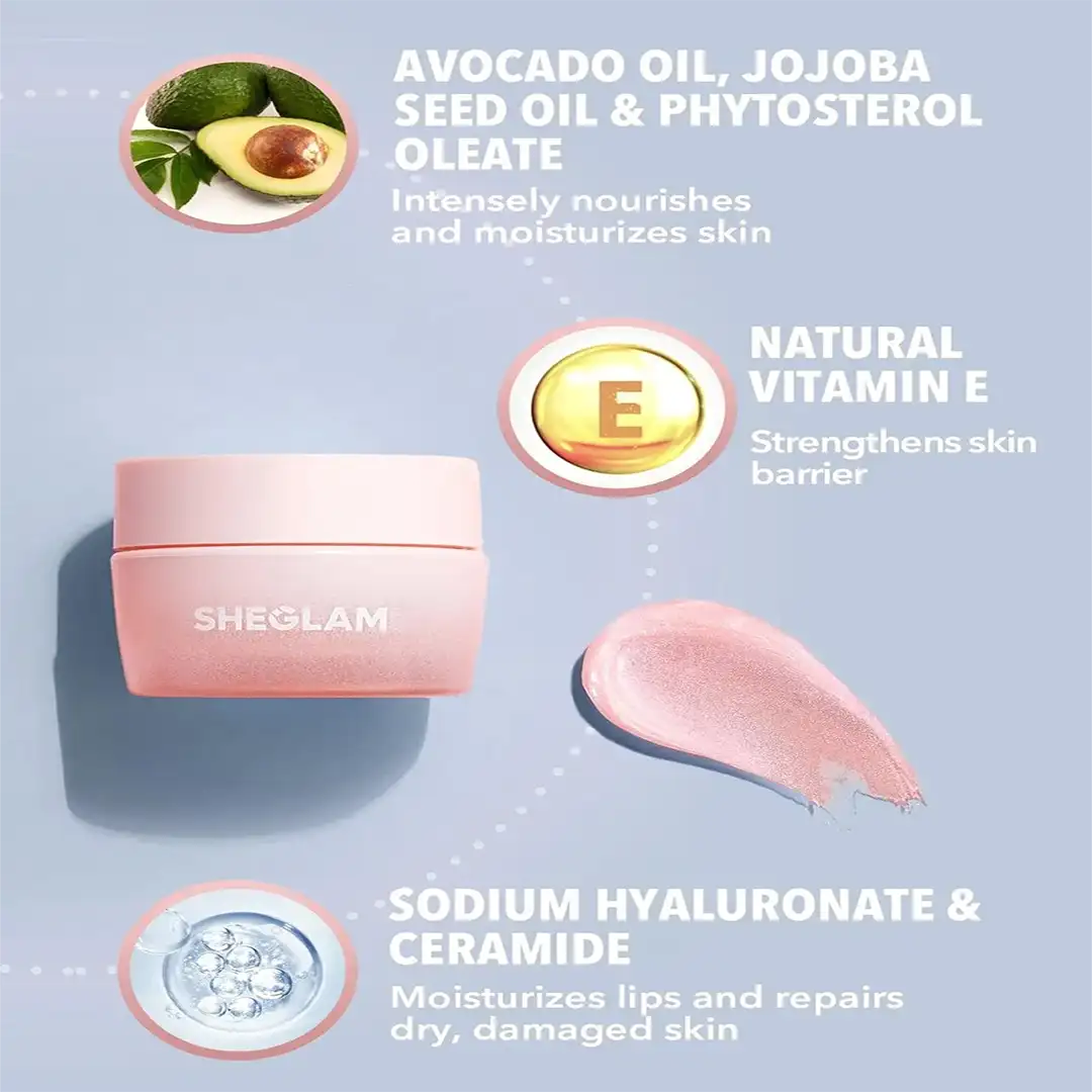بالم لب کاسه ای شیگلم مدل pillow lips cream - Image 3