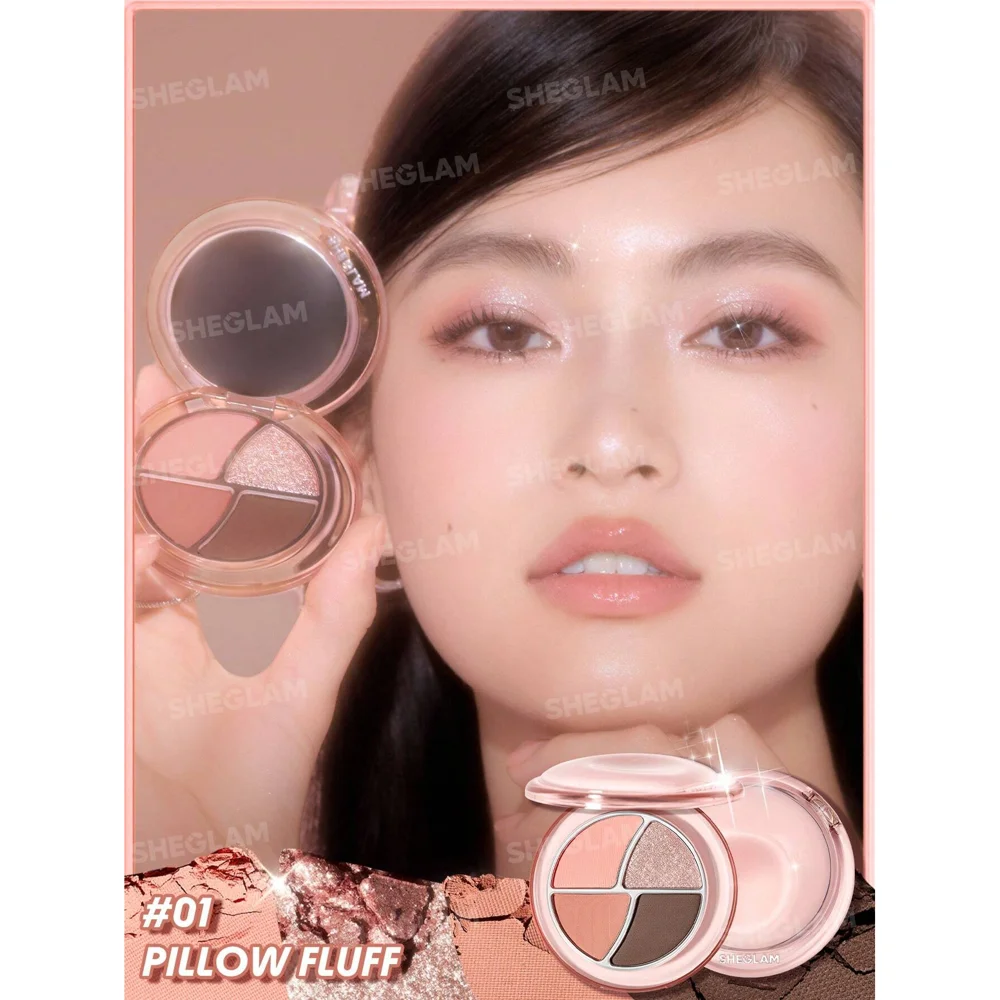 پالت سایه چشم شیگلم مدل Pillow Fluff وزن 3.9 گرم - Image 5