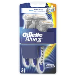 تیغ اصلاح مردانه ژیلت مدل Blue3 (3عددی)