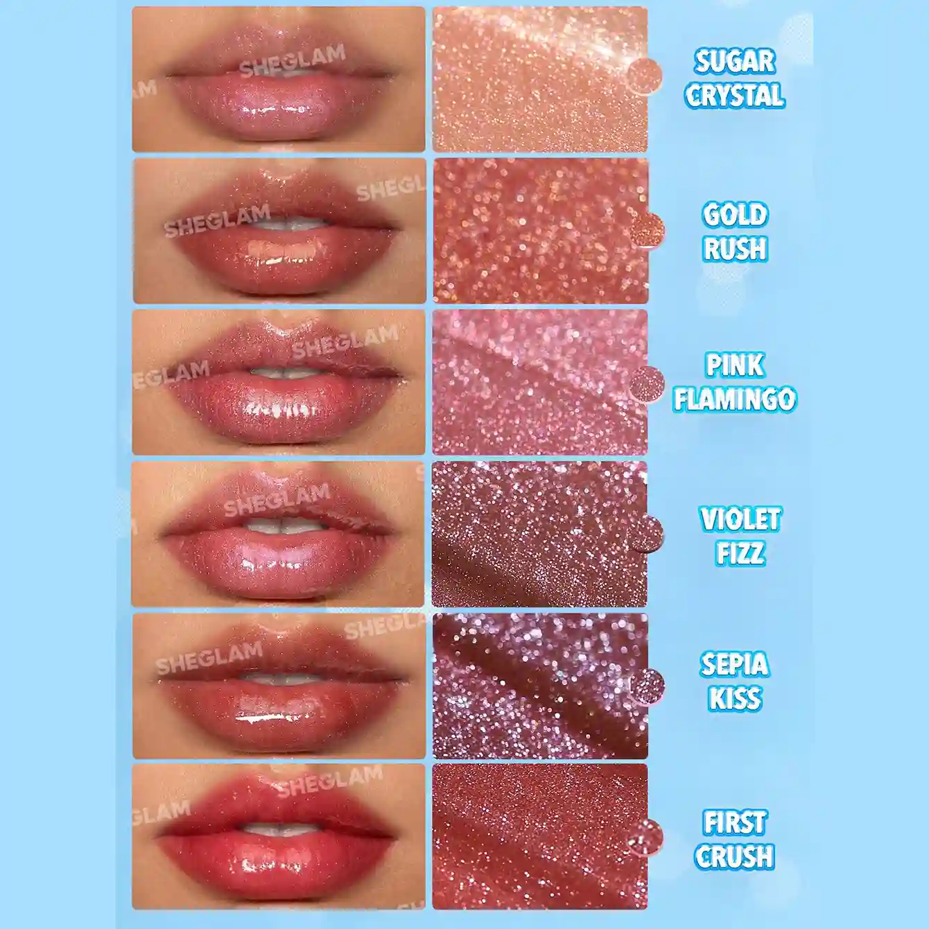 بالم لب شاین شیگلم مدل Pout-Perfect Shimmer Lip Plumper - Image 5