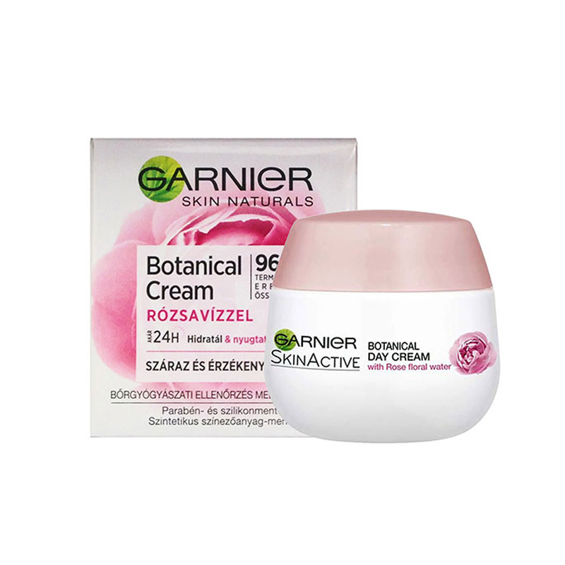 کرم روز آبرسان گارنیر مدل botanical rose حجم 50میل
