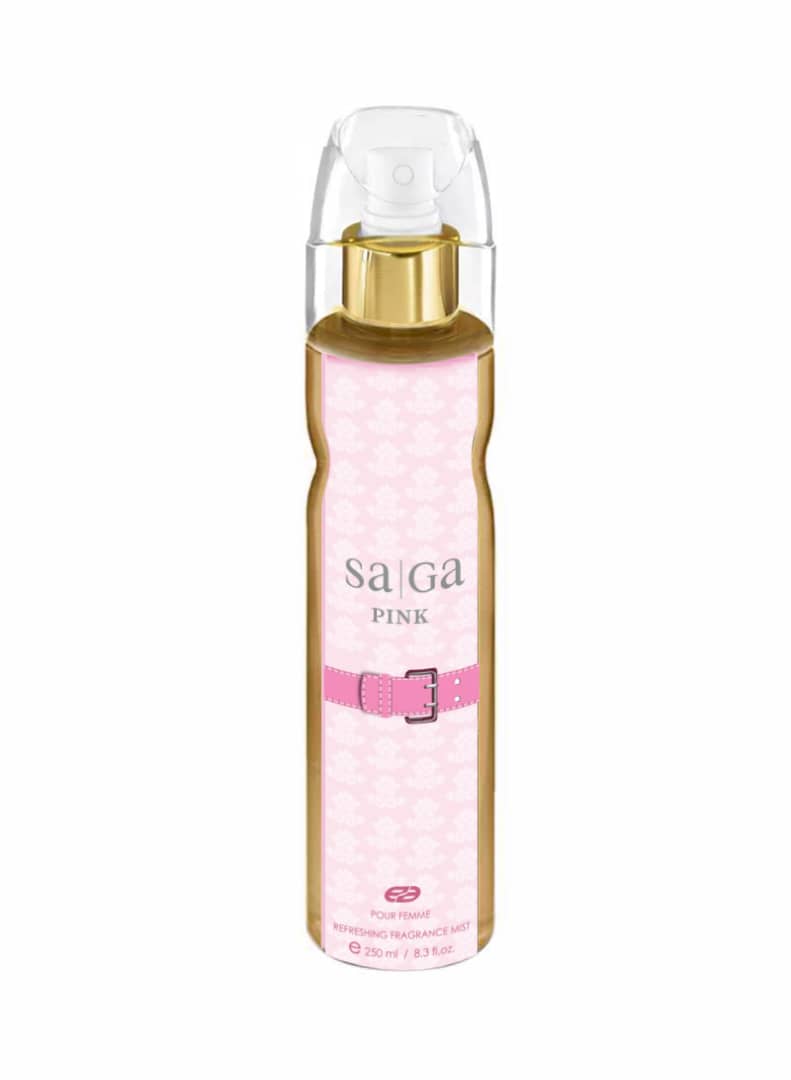 بادی اسپلش زنانه امپر مدل saga pink حجم 250میل