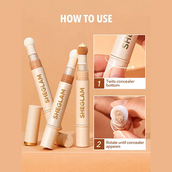 کانسیلر شیگلم مدل Complexion Boost حجم 4.5 گرم - Image 5