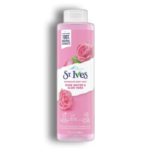 شامپو بدن سنت ایوز مدل rose water aloe vera حجم 473 میل