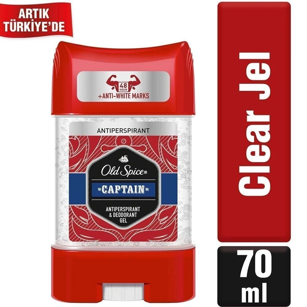 مام ژلی ضدتعریق مردانه اولد اسپایس Captain حجم 70میل - Image 2