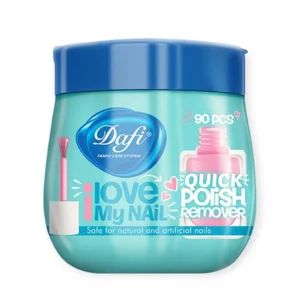 دستمال مرطوب لاک پاک کن قوطی دافی