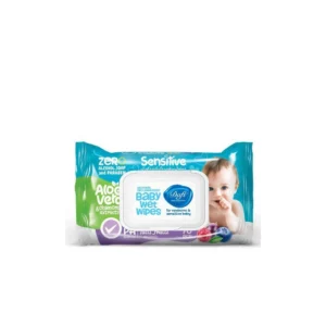 دستمال مرطوب کودک حساس درب دار دافی