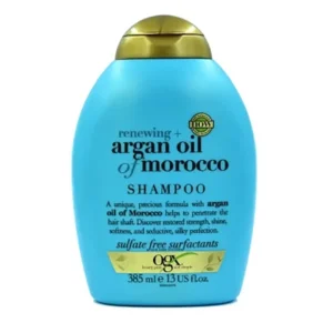 شامپو او جي ايكس مدل argan oil ترميم كننده فري سولفات 385 ميل